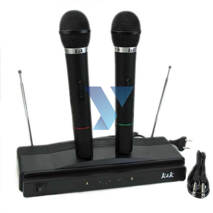 K&K Microphone Karaoke High Quality Handheld Wireless Mic - WM-306 ( Al-Yusi )