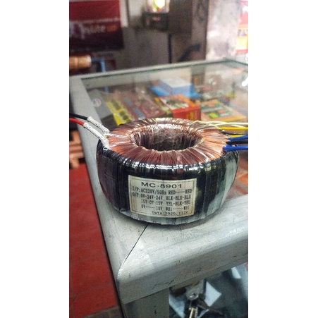 Trafo power mixer 24v ct 24v 15v ct 15v 0-10v