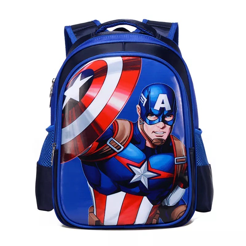 HOT SALE 10.10 - TAS SEKOLAH TK-SD ANAK LAKI-LAKI TAS RANSEL MARVEL AVENGERS ANIMA SUPERHERO | RANSEL PUNGGUNG ANAK SEKOLAH | RANSEL IRONMAN/CAPTAIN AMERICA - RANSEL REMAJA/PRIA/ANAK-ANAK