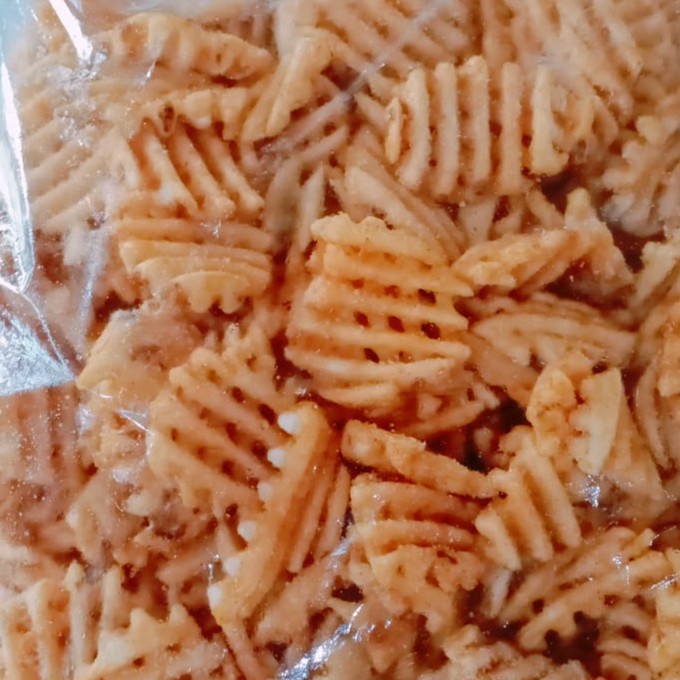 

Kentang Goreng Waffle / Potato Crosstrax Spicy Mc Cain 1.82 Kg
