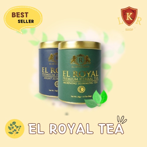 

El Royal Premium Herbal Tea / Teh Pelangsing Siang & Malam (1 paket)
