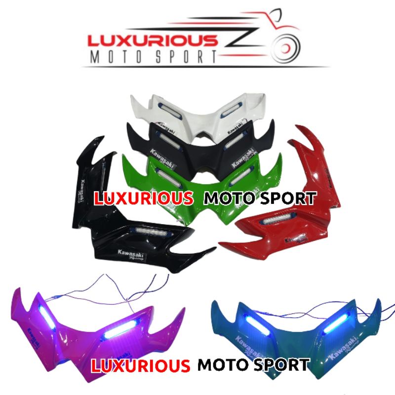 winglet lampu ninja250sl winglet ninja 250 mono winglet ninja RR mono
