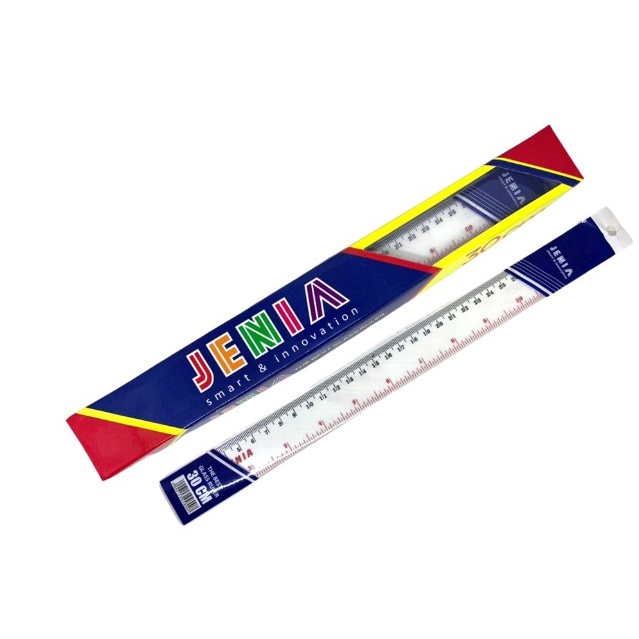 

Penggaris plastik 30 cm Jenia