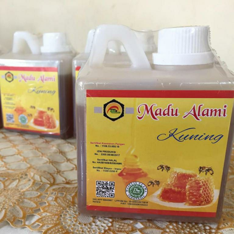 

Madu Alami Kuning 500gr