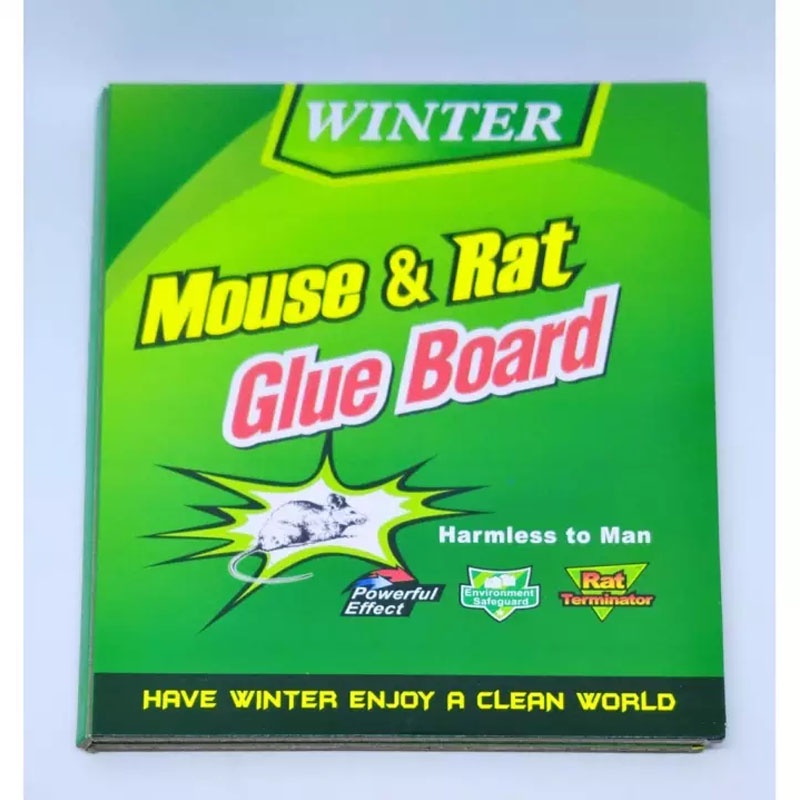 BEAUTY JAYA - LEM TIKUS PAPAN IMPORT/ MOUSE RAT GLUE BOARD PERANGKAP TIKUS SUPER LENGKET DAN AMPUH