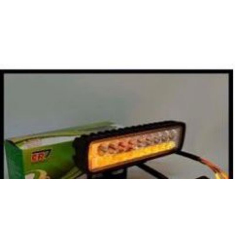 Lampu Tembak Sorot 10 Mata LED CWL Runnning Biru Kiri Kanan Slim Bar