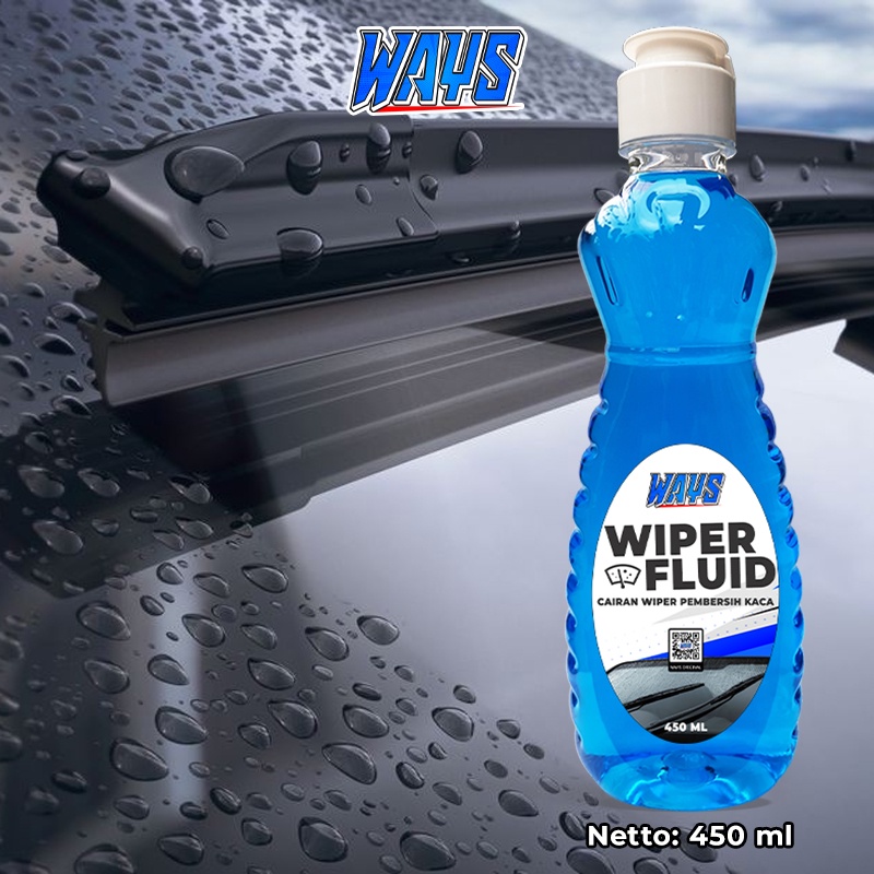 A036 | WAYS Cairan Wiper Pembersih Kaca Mobil / Wiper Fluid / Windshield Cleaner - 450ml