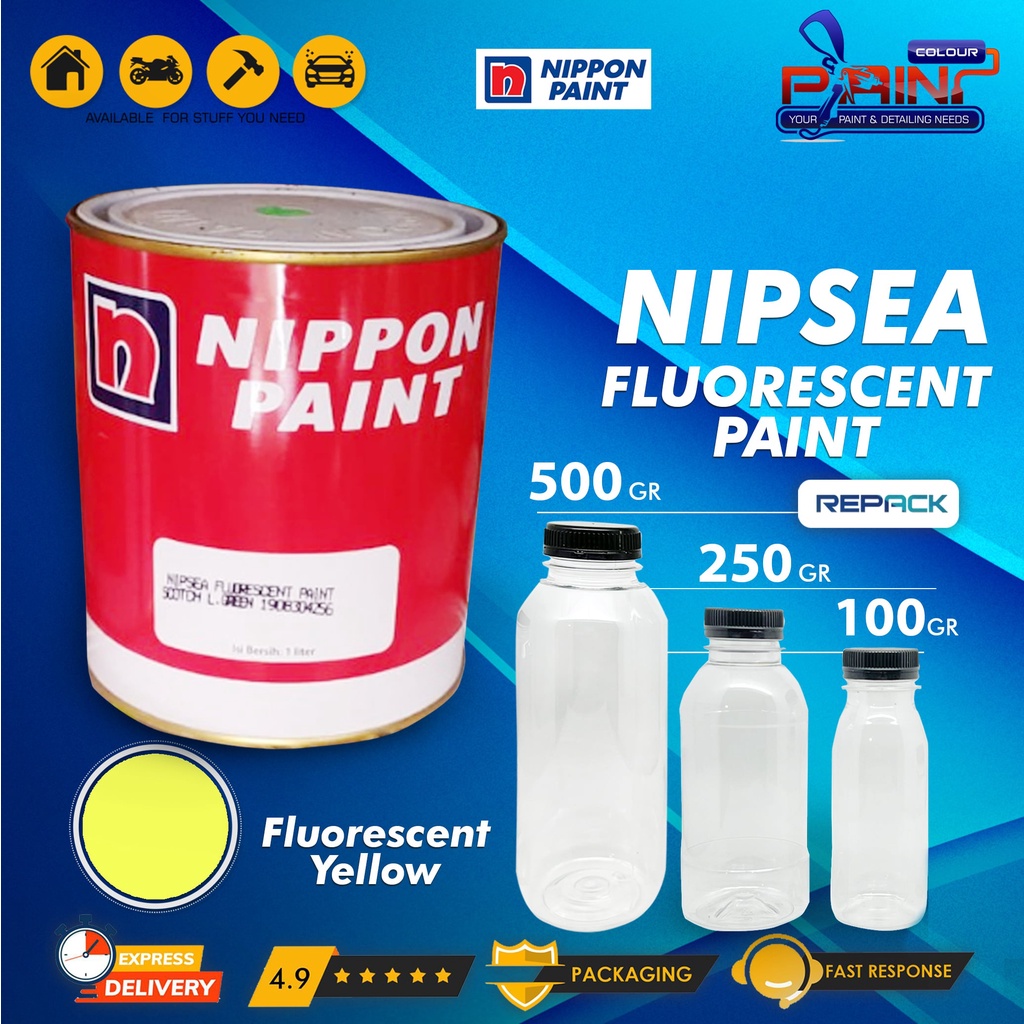 Nippon Paint Cat Duco Nipsea Fluorescent / Stabilo - Yellow