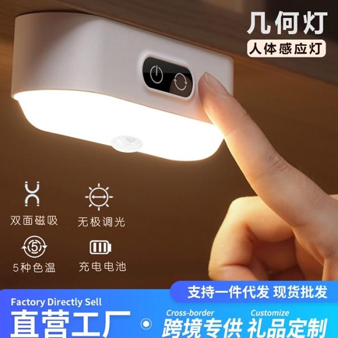 Lampu LED Kamar Tidur USB Charge Magnetik Meja Belajar ready