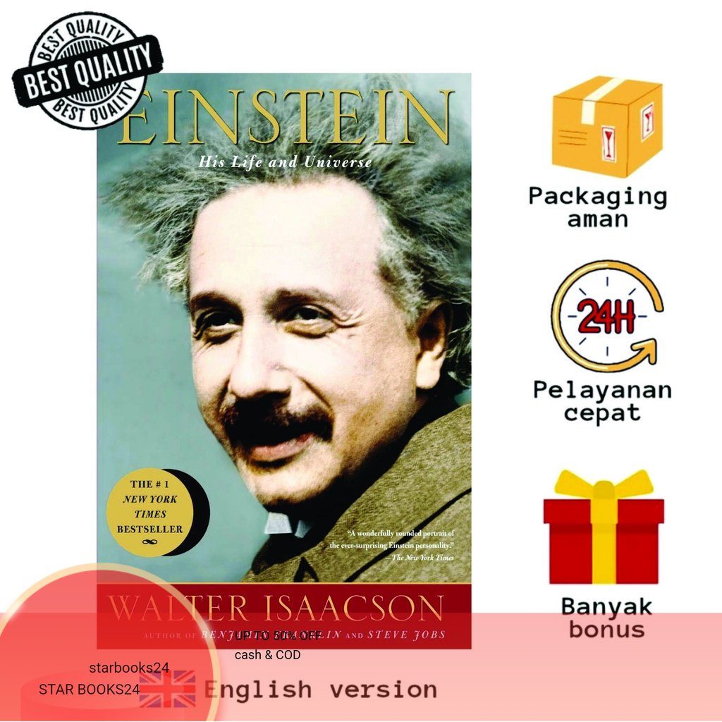 Buku Einstein: His Life and Universe by Walter Isaacson