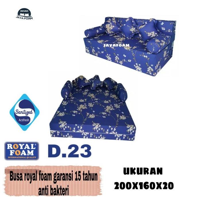 Sofabed Busa Royal 200X160X20 Garansi 15 Tahun Bantal Guling Inoac Tasyaokta127