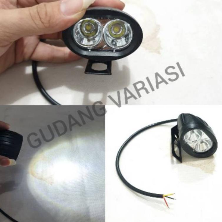 Paling Sesuai.. LAMPU TEMBAK SOROT PUTIH OWL MINI 2 MATA SUPER TERANG BERKUALITAS LAMPU TEMBAK KODOK