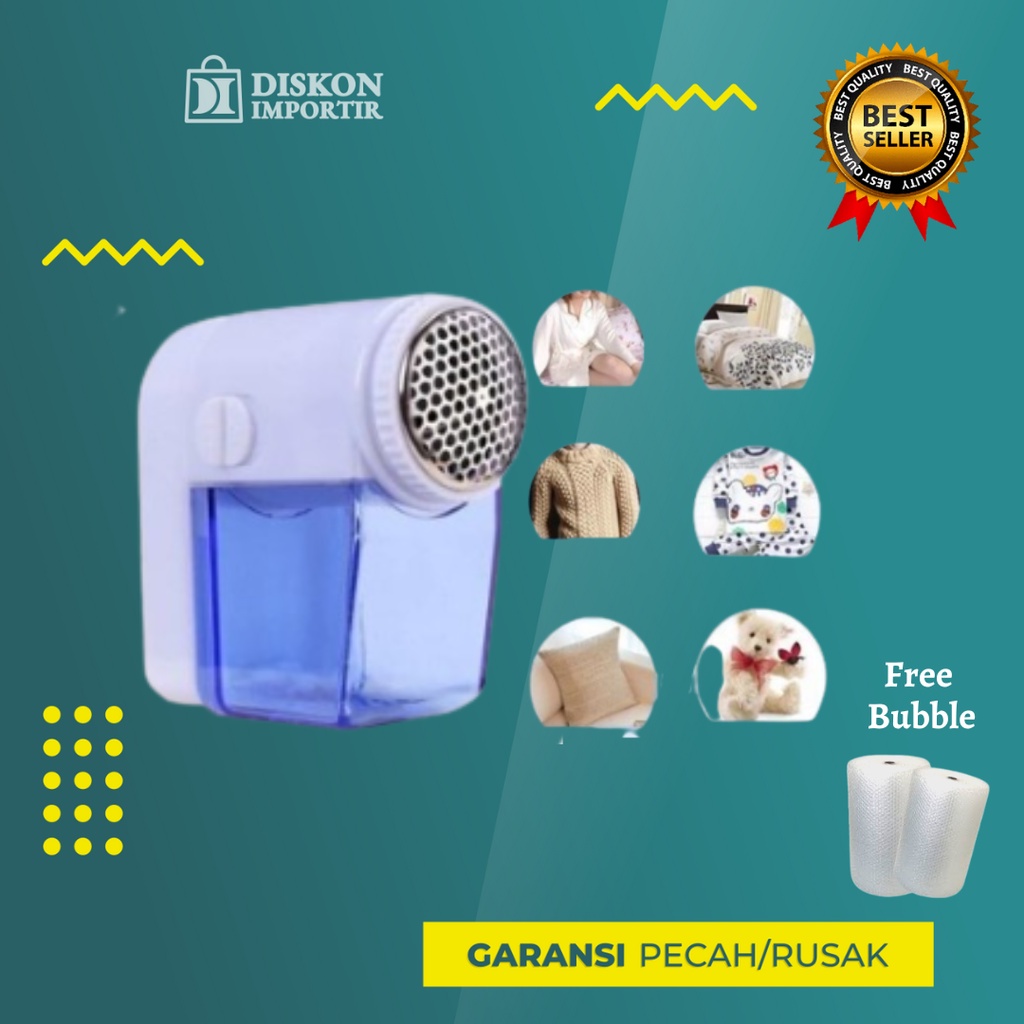 Pencukur Bulu Pakaian Electric Cloth Fabric Shaver Alat Cukur Baju Jaket Rajut