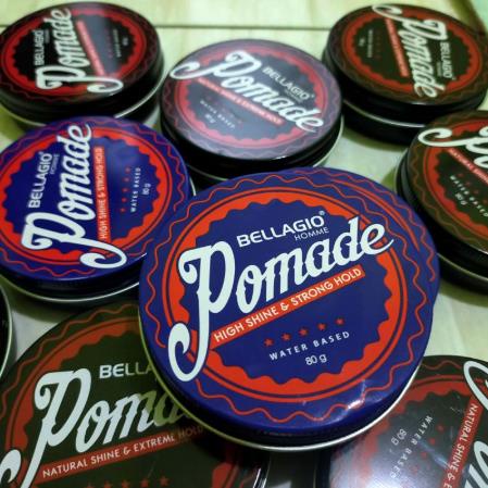 * NCC * Bellagio Pomade Homme Water Based Styling Clay Dynamic Hold Belagio Styling Minyak Rambut