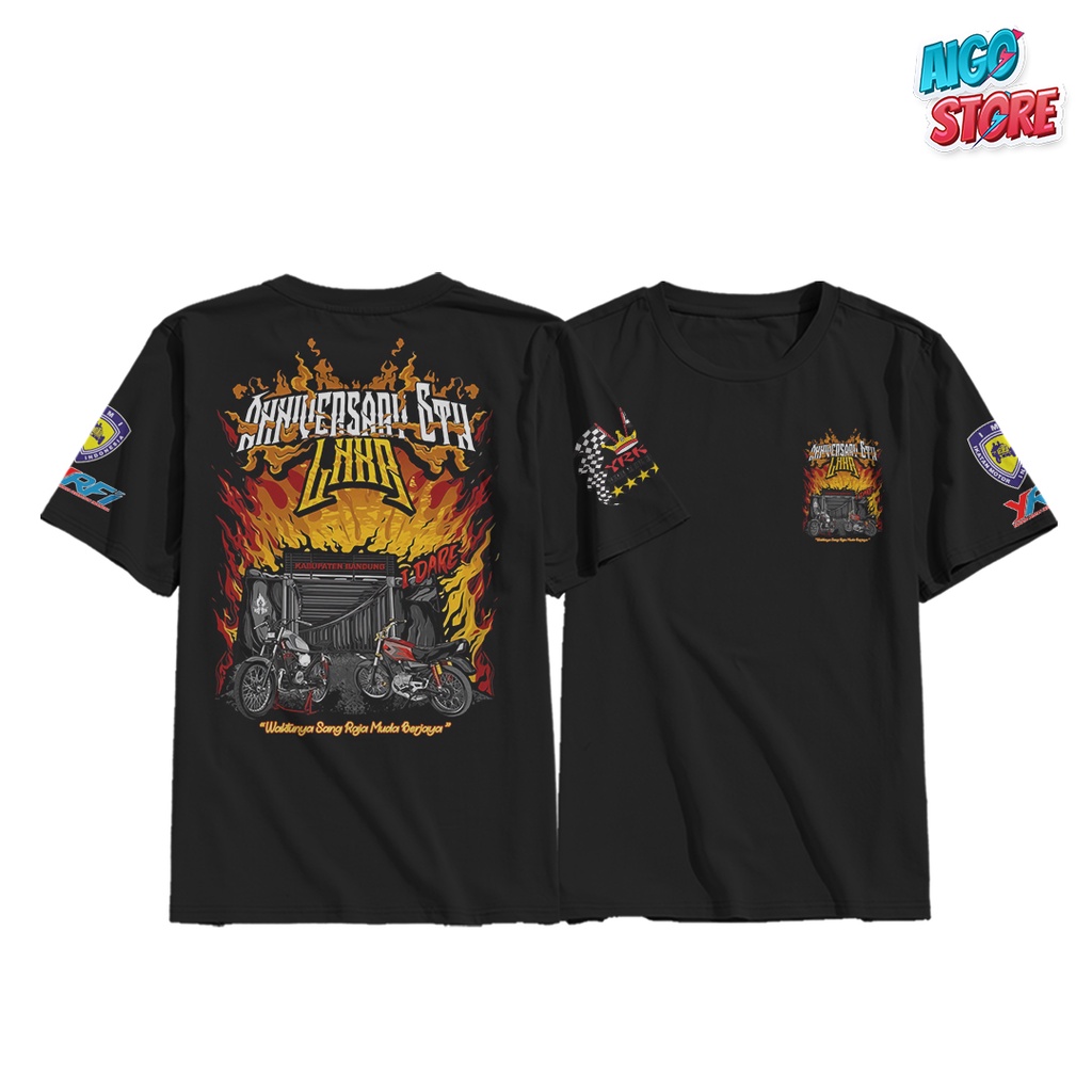 KAOS RX KING ANNIVERSARY 5 TAHUN | T-SHIRT RXKING 2 STROKE LEGEND JT | KAOS RX KING SUNMORI ( SUNDAY
