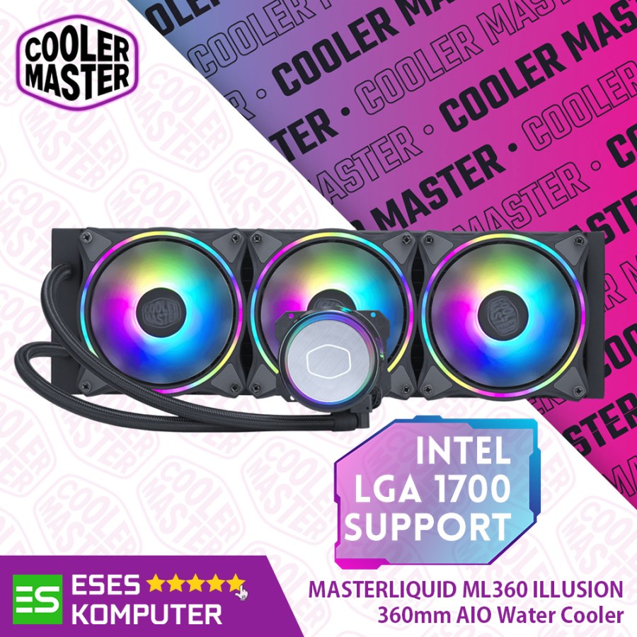 Cooler Master MASTERLIQUID ML360 ILLUSION | AIO 360mm Water Cooler