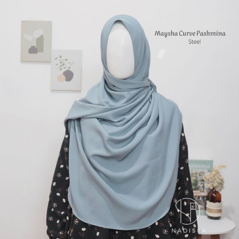 MAYSHA PASMINA CURVE OVAL MALAYSIAN