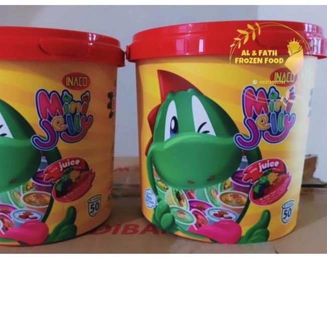 

COD✔️INACO MINI JELLY/inaco jelly bucket/inaco bucket isi 50 pcs|RA4