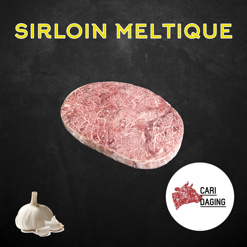 Jual Sirloin Wagyu Meltique Steak 200gram 1kg Shopee Indonesia 