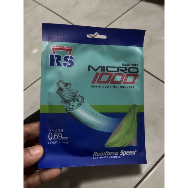 Senar raket badminton RS micro 1000 original