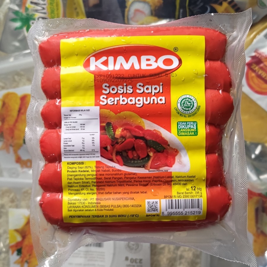 

Kimbo sosis serbaguna 396 gr