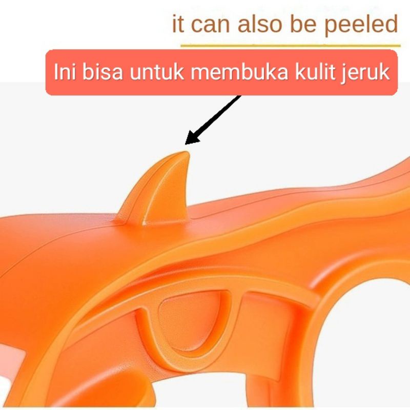 Pisau Kupas Buah Portabel Model Jari - Alat Bantu Kupas Kentang Jeruk