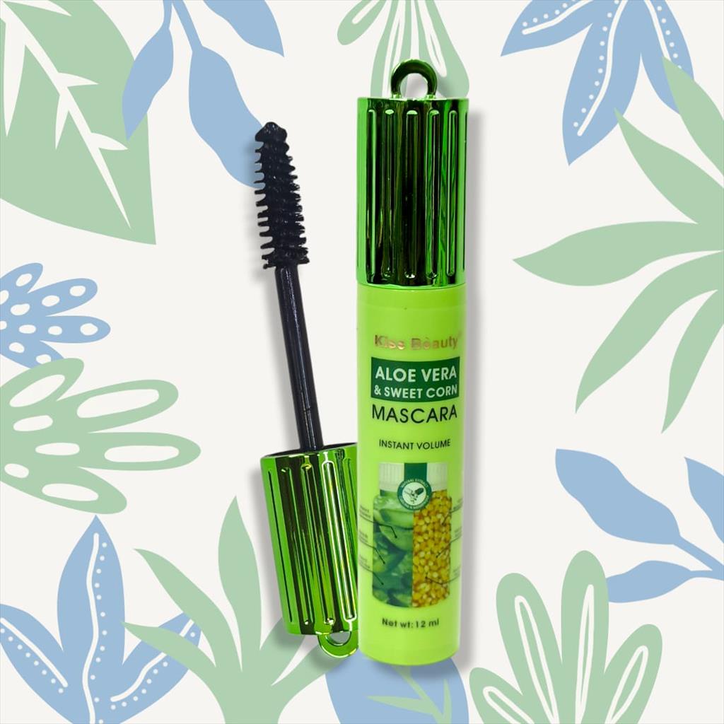 KISS BEAUTY SWEET AS PEACH / ALOEVERA SWEET CORN MASCARA 10ML