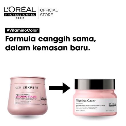 ☘️Yuri Kosmetik☘️ Loreal Serie Expert Vitamino Color Mask 500ml