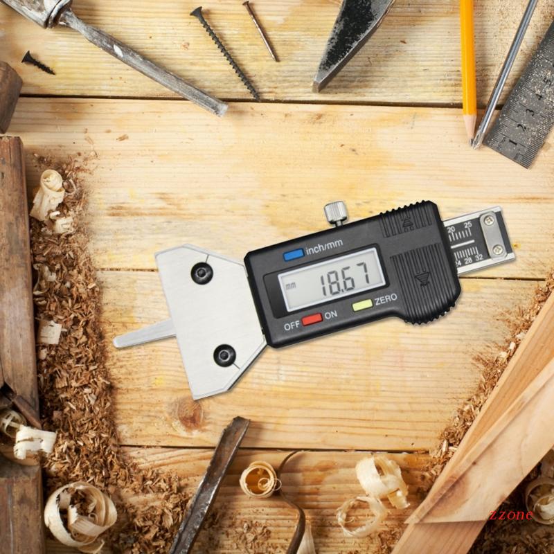 Zzz Alat Pengukur Kedalaman Ban Digital Dengan Layar LCD 0-0.98 &quot;