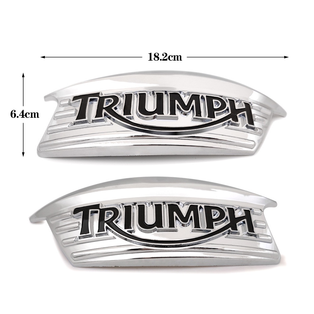 TIGER ROCKET STREET BONNEVILLE Tangki Sepeda Motor Stiker Badan Stiker Emblem Badge Logo Untuk Triumph 750 T100 T120