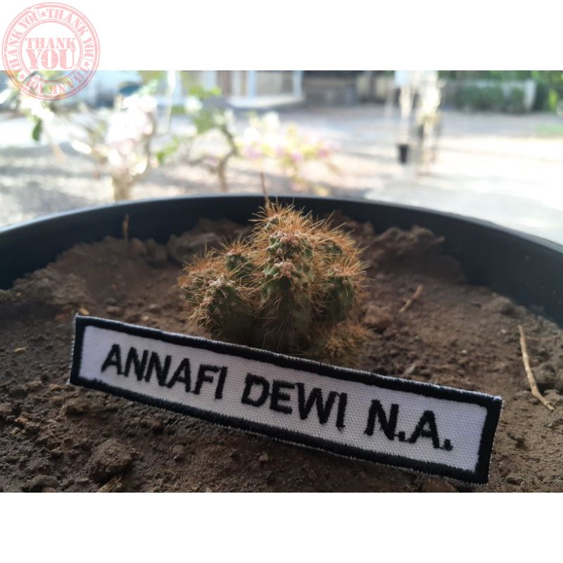 Bordir Nama Dada Bordir Nama Dada