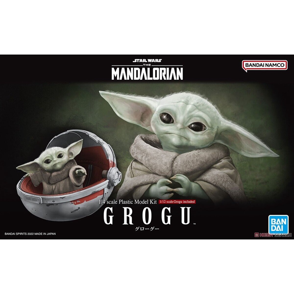 Star Wars 1/4 Grogu 1/12 The Mandalorian Bandai