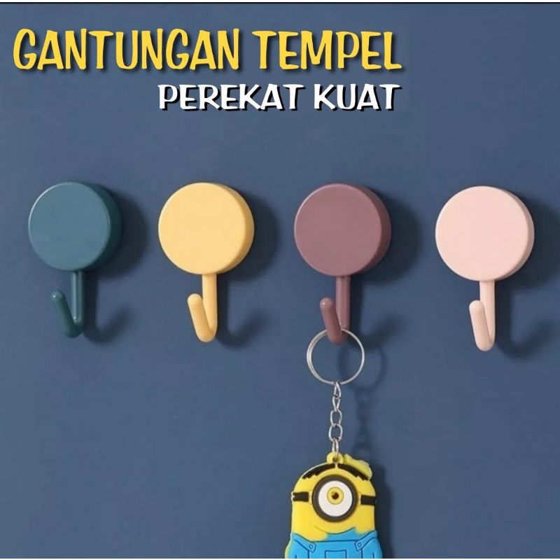 Gantungan Baju Dinding Gantungan Tempel Hook Tempel Gantungan Baju Tempel