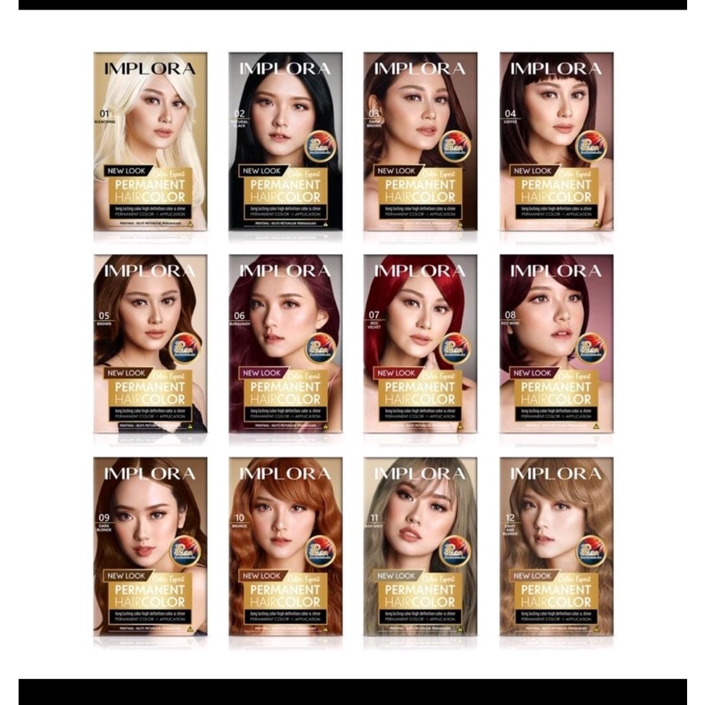 IMPLORA SEMIR RAMBUT/ IMPLORA PEWARNA RAMBUT/ IMPLORA