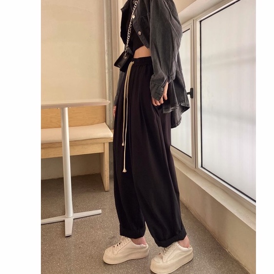 Nico##wide leg pants wanita/straight leg pants/baju overall wanita/celana panjang wanita