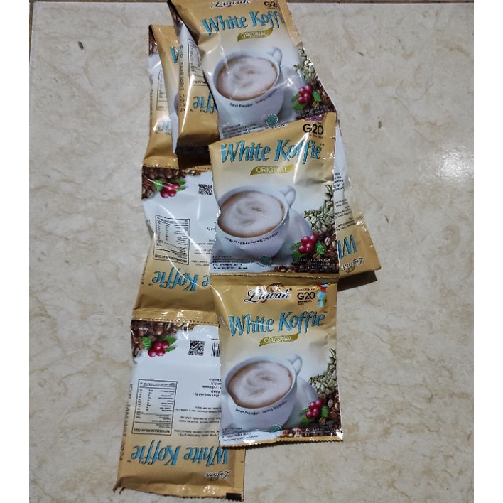 

Luwak White Coffee 1 renceng 10 pcs