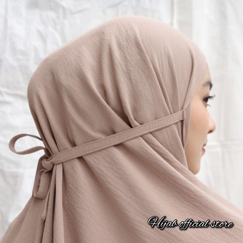 Hijab Bergo Crinkle Airflow | Bergo Instan Airflow Premium