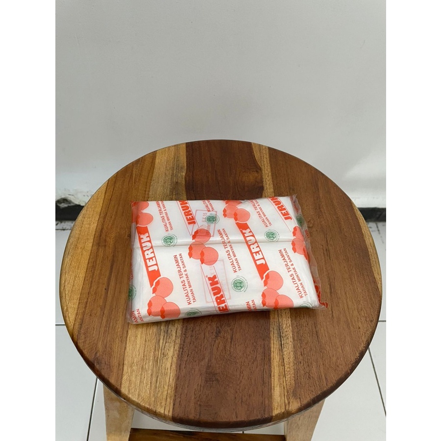 Plastik PE jeruk 6x15