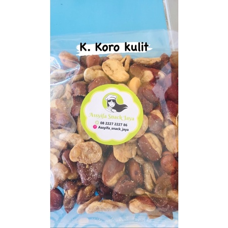 

kacang koro kulit asin