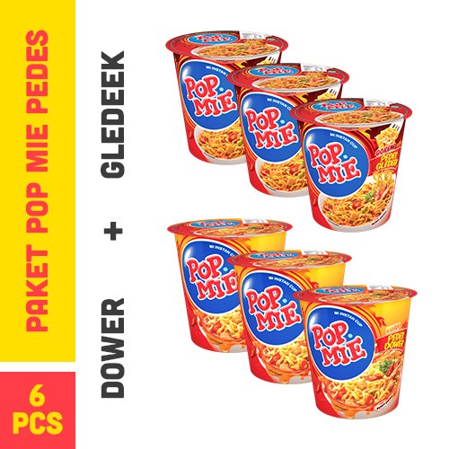 

NEW Pop Mie Pedes Bundles - 6 Pcs