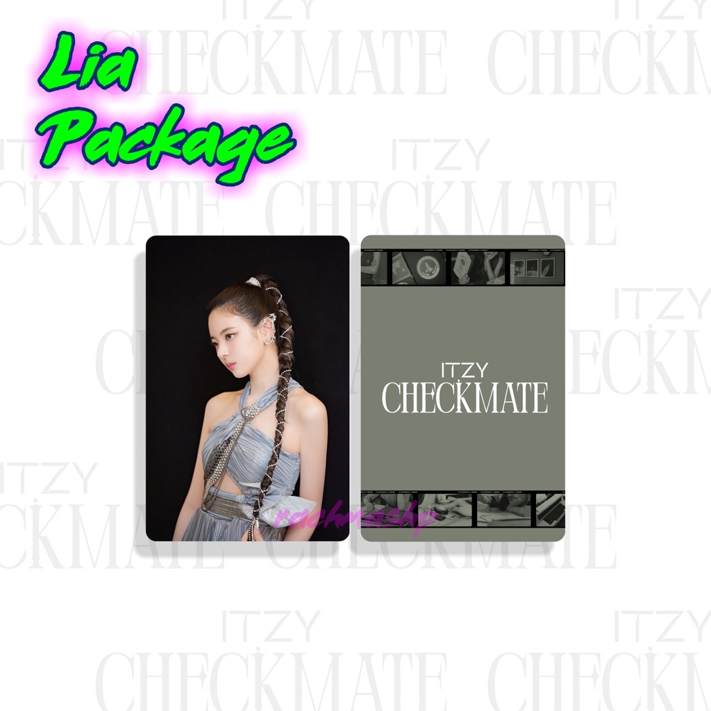 premium PHOTOCARD/PC ITZY Checkmate Making Photo - Lia