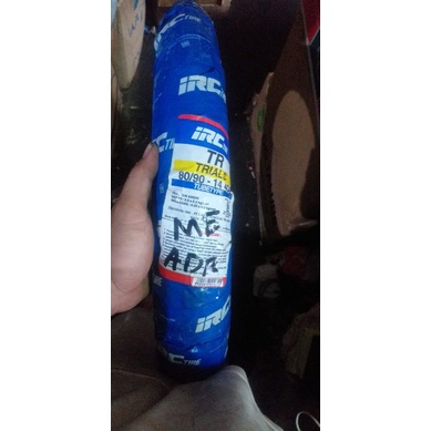 BAN LUAR SEPEDA MOTOR TUBETYPE 80/90-14 TRIAL TAHU TAHU MERK IRC BAGUS BERKUALITAS