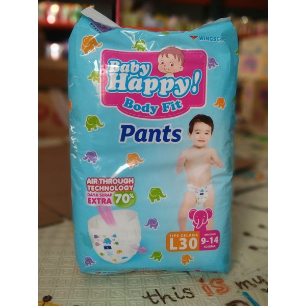 Baby Happy Pants [S38+2 / L30 / M34 / XL26 / XXL24]