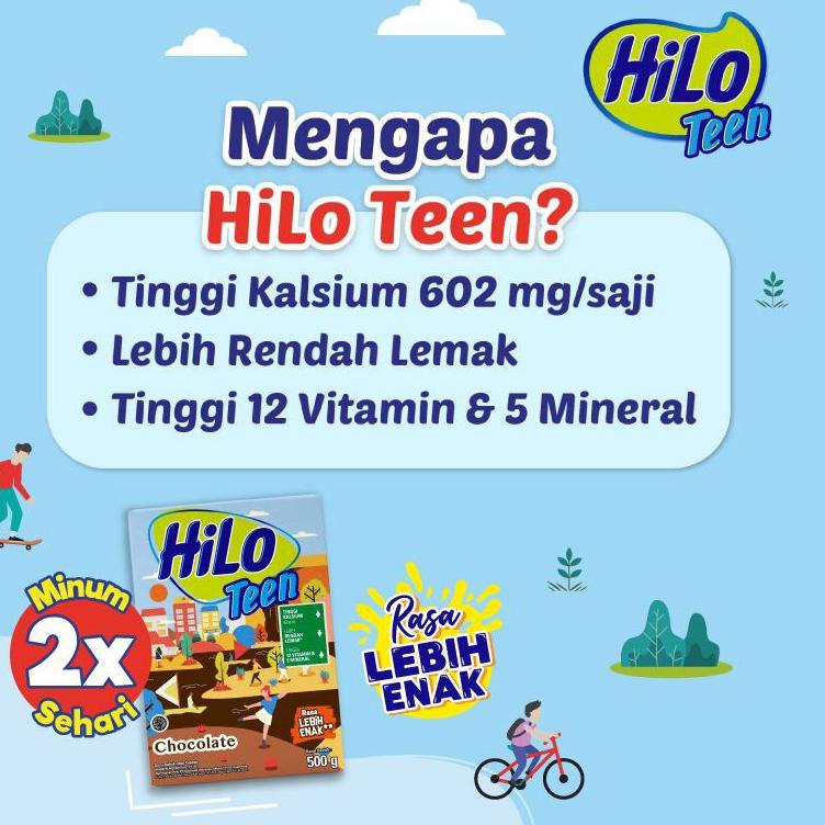 

[PROMO JSJ65] HiLo Teen Vanilla Caramel 750 gr HiLo Teen Chocolate 750 gr Bayar Di Tempat