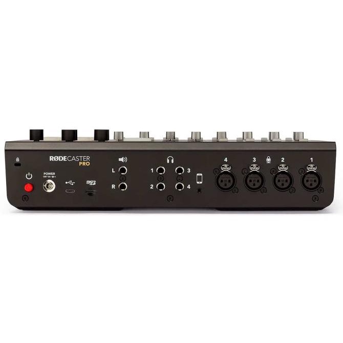 Rode Caster Pro Integrated Podcast Production Console Audio Mixer