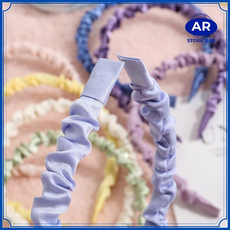 AR-Bando Scrunchie Model Korea Premium Bando Korea Colorfull Headband