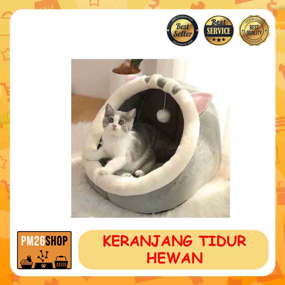KERANJANG TEMPAT TIDUR HEWAN CAT HOUSE TENT