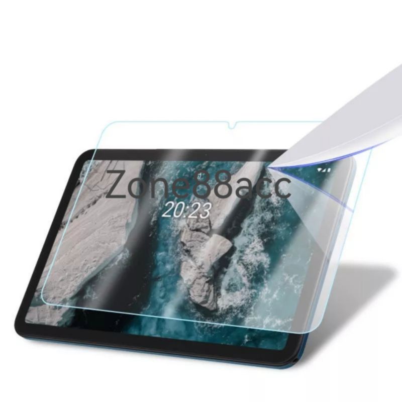 Antigores Tempered glass Nokia T20 2021 10.4 inch Screen Guard protector TG Bening kaca Transparan Pelindung Layar tablet tab