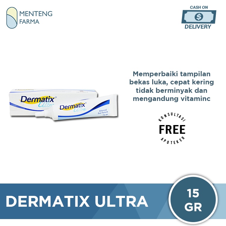 Dermatix Ultra Gel 15 Gr - Penghilang Bekas Luka Dan Perawatan Keloid