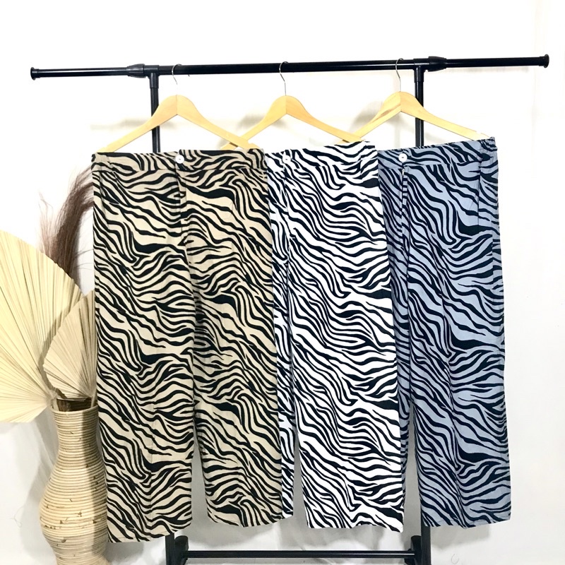 CELANA KULOT HIGH WAIST POLOS RAYON PREMIUM